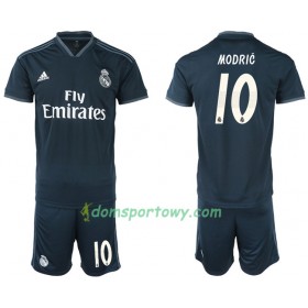 Koszulka Real Madryt MODRIC 10 Dziecięcy Wyjazdowe Koszulki Piłkarskie 2018-2019 Krótki Rękaw
